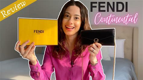 Fendi Continental Wallet On Chain Unboxing .